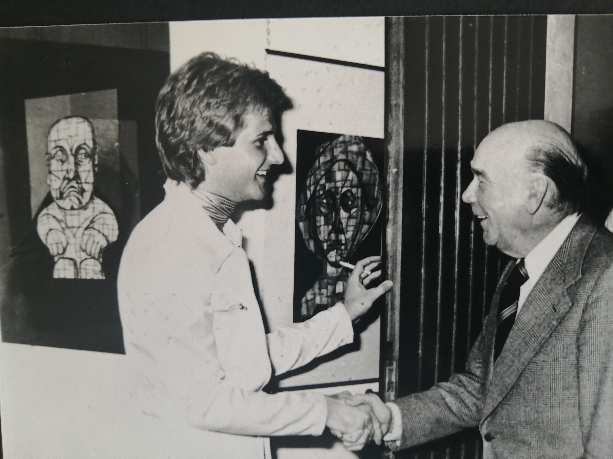 Exhibition with Art Critic Prof. Dr. Mackowitz, Seefeld 1973